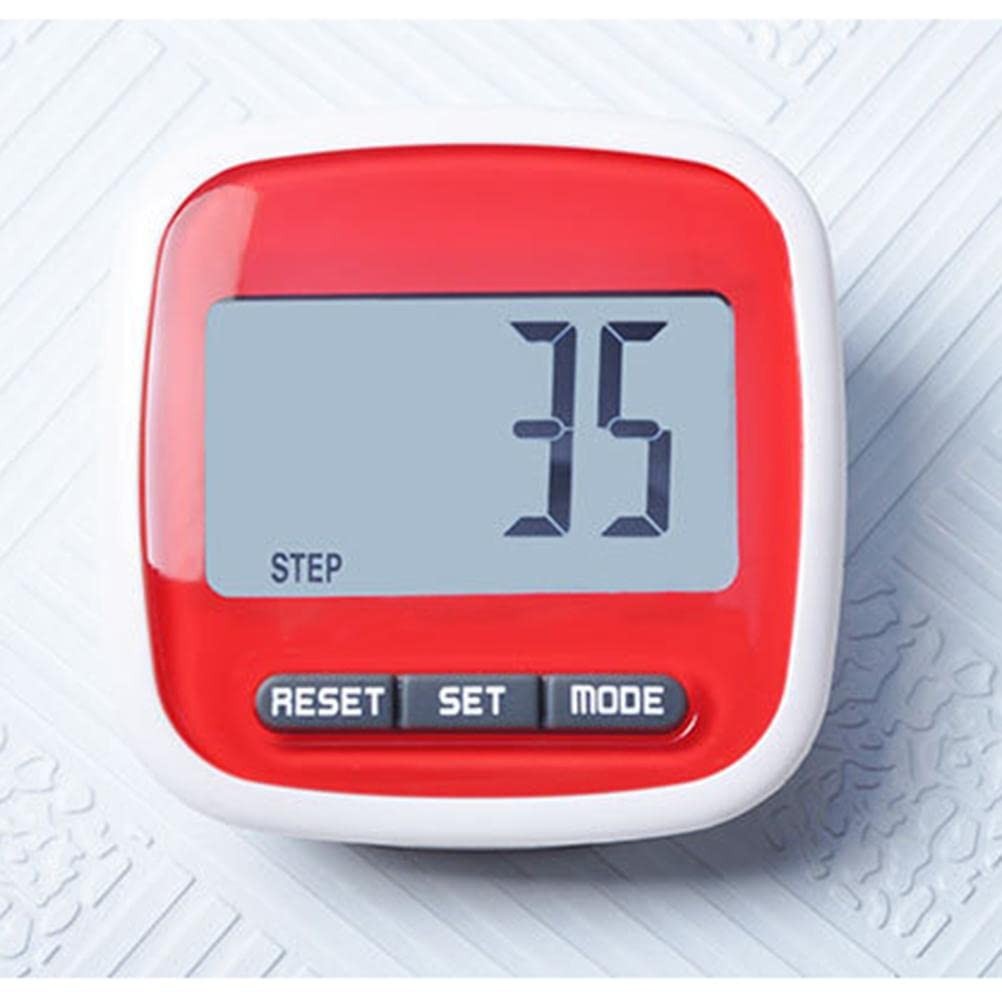 Simple LCD Display Pedometer Step Counter 3D Pedometer Running Passometric Co…