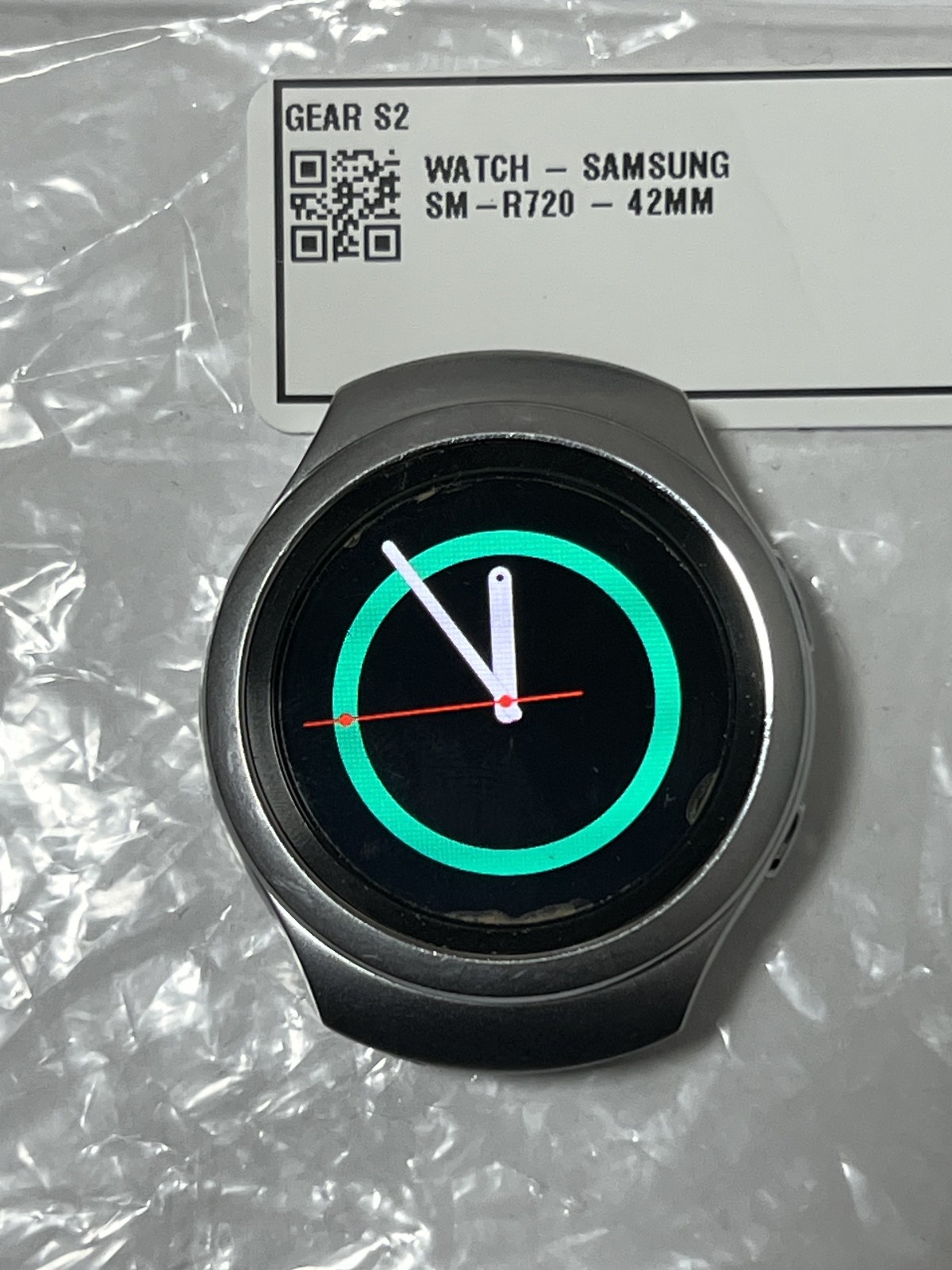 Samsung Gear S2 SM-R720 Smart Watch 42mm Silver – NO BANDS