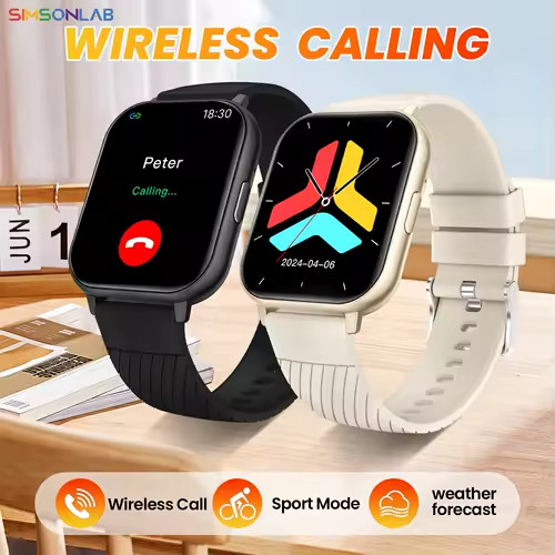 2026 Smart Watch for Men Women 1.83″ Large Screen Bluetooth Call Sleep Monitor
