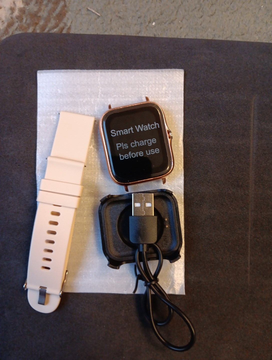 For IOS, Android Smartwatch 4.6 “HD with Straps Special Model 2026, Beige