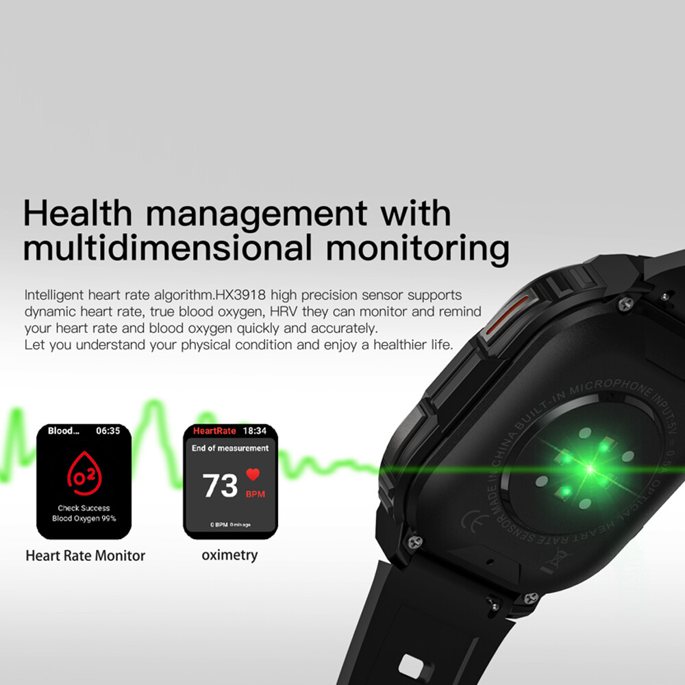 Smart Watch for Men 4G WiFi GPS Android 8.1 Unlocked Call Watch Camera 2GB+16GB