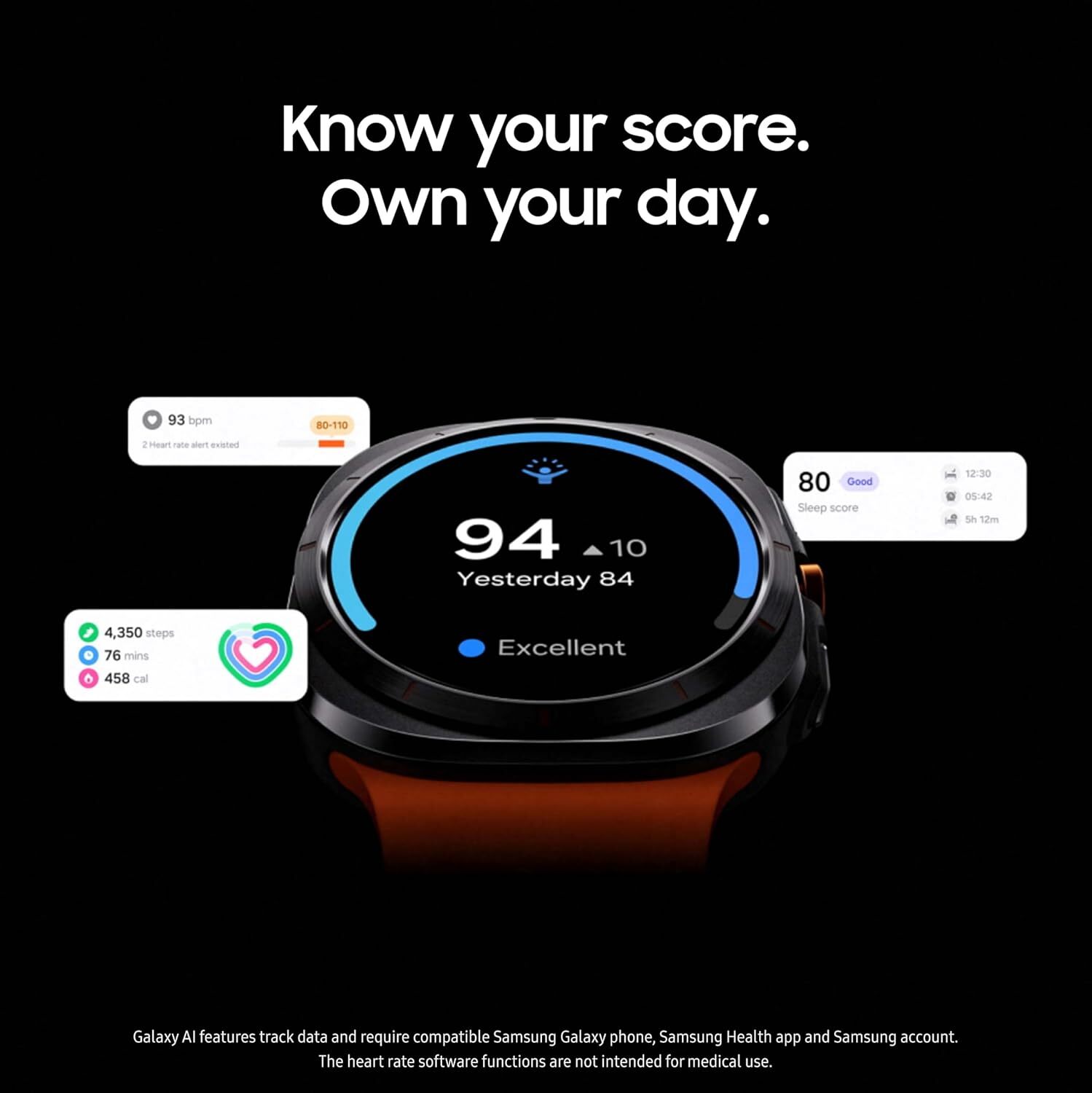 Samsung Galaxy Watch Ultra (2024) GPS + Bluetooth 47MM Smartwatch – Pristine