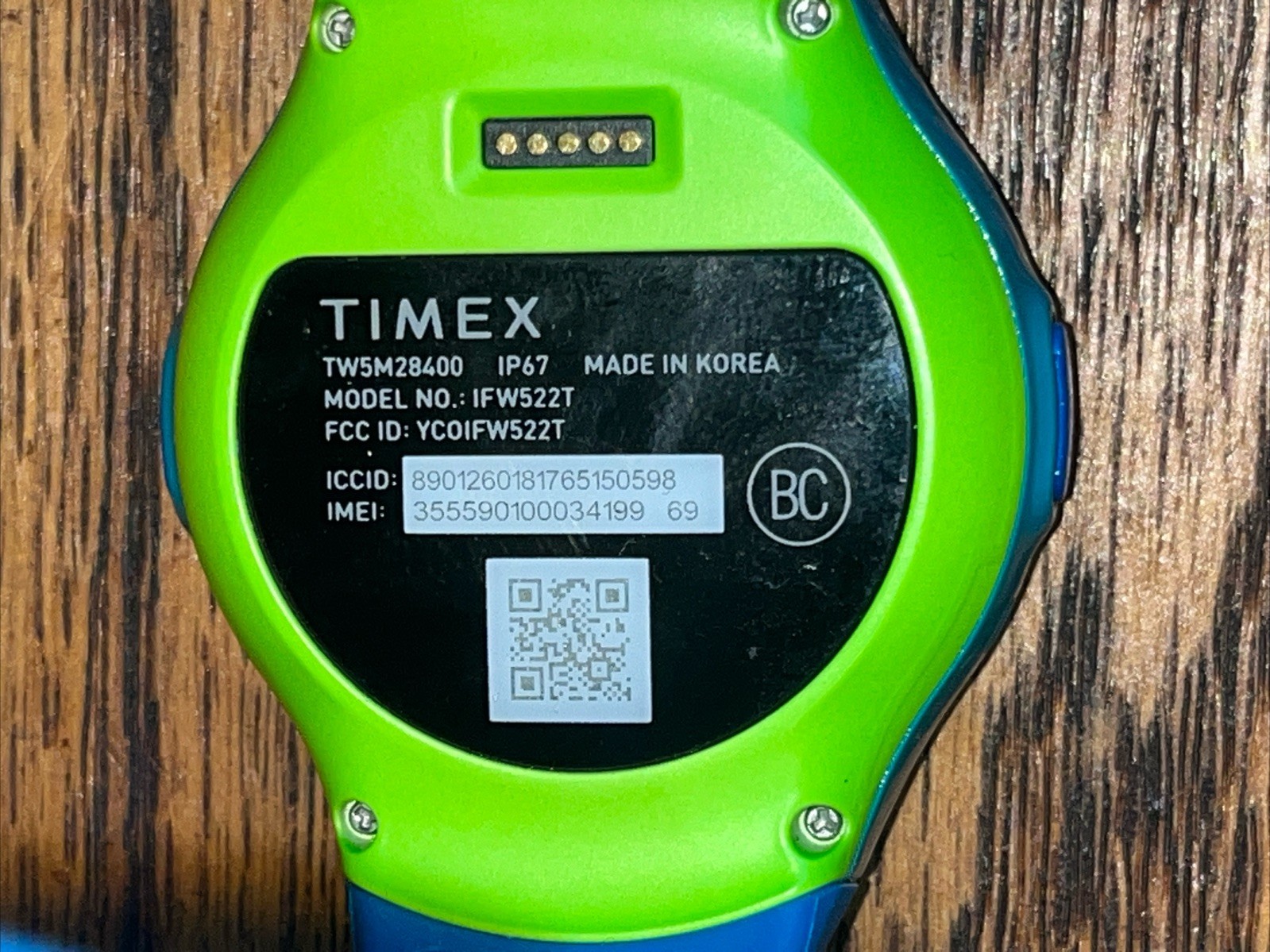 Timex FamilyConnect Smartwatch For Kids T-Mobile IFA522T – PREOWNED Works!