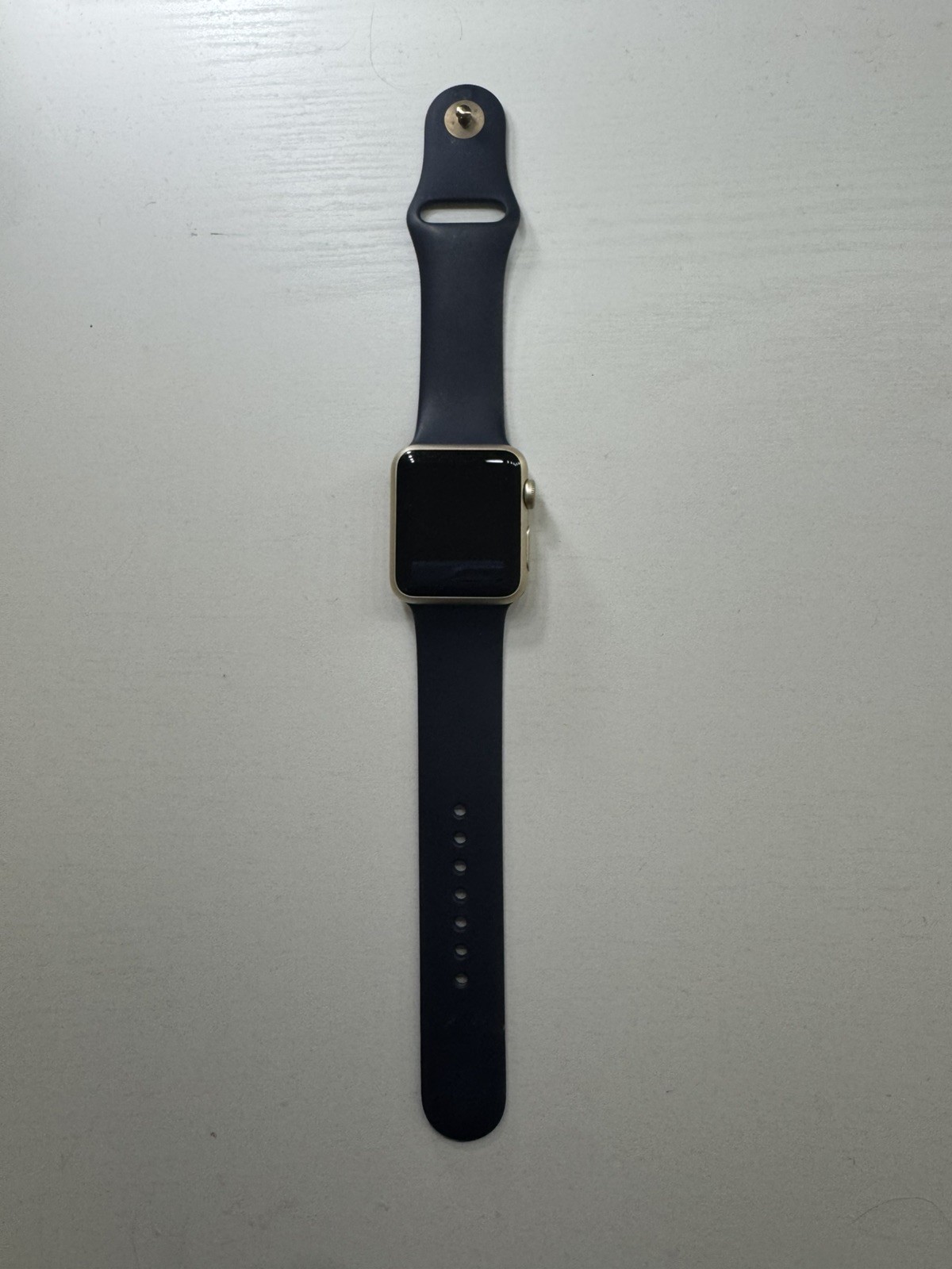 Apple Watch Series 1 38mm Gold with Navy Blue Band