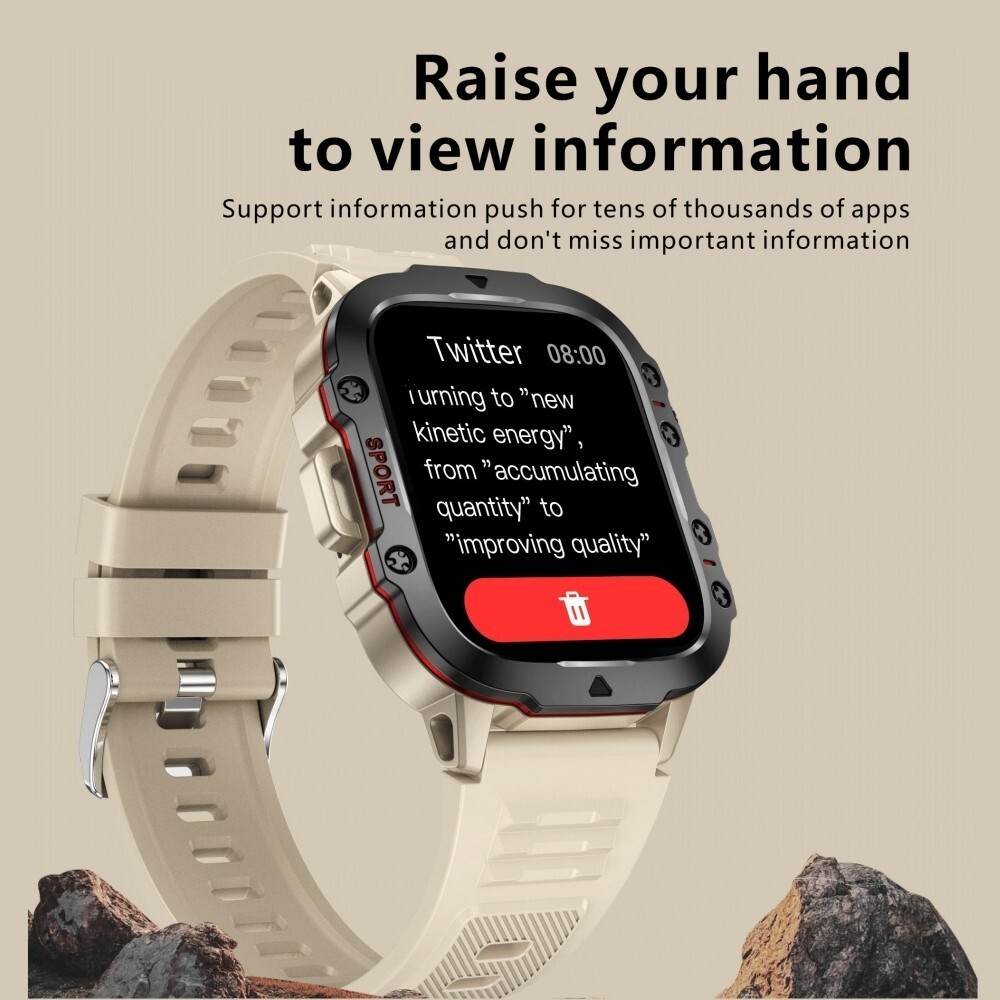 Smart Watch for Men Women Call Receive/Dial Fitness Blood Pressure Waterproof US