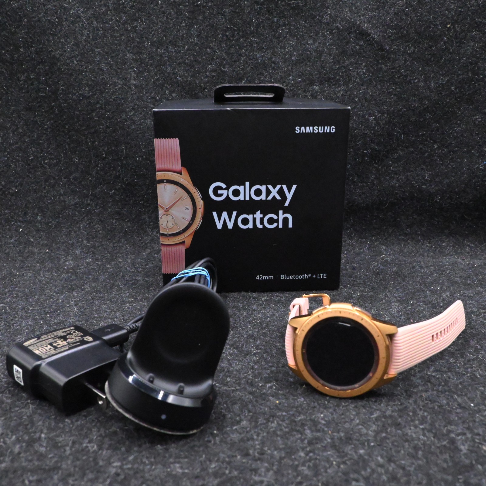 Samsung Galaxy Watch SM-R815U 42mm 4G LTE Unlocked Rose Gold