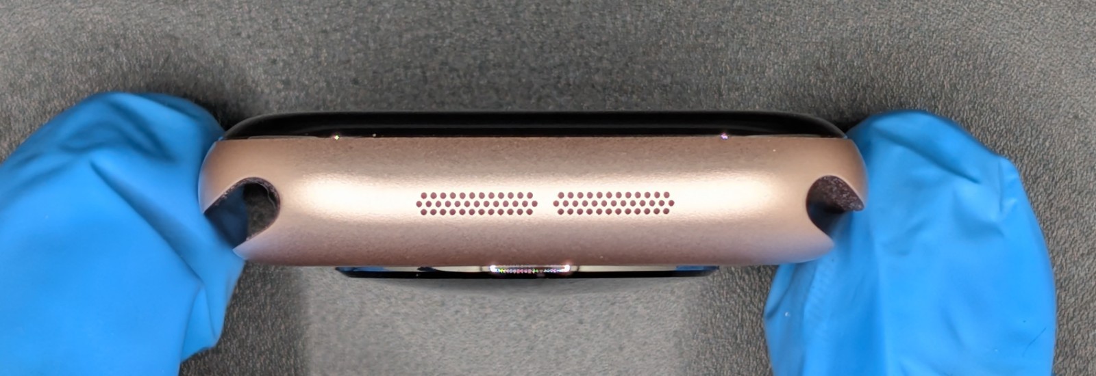 New-Apple Watch Series 11 42MM GPS S/M Rose Gold Aluminum/Light Blush Band.~40H~