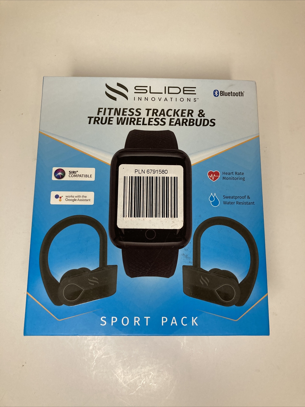 SLIDE Fitness Combo Fitness Watch and Wireless Earbuds