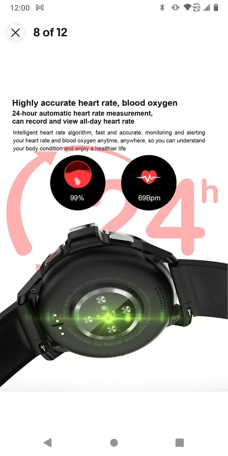 LIGE 4G Smart Watch Men GPS WIFI SIM Card Bluetooth Call IP67 Waterproof