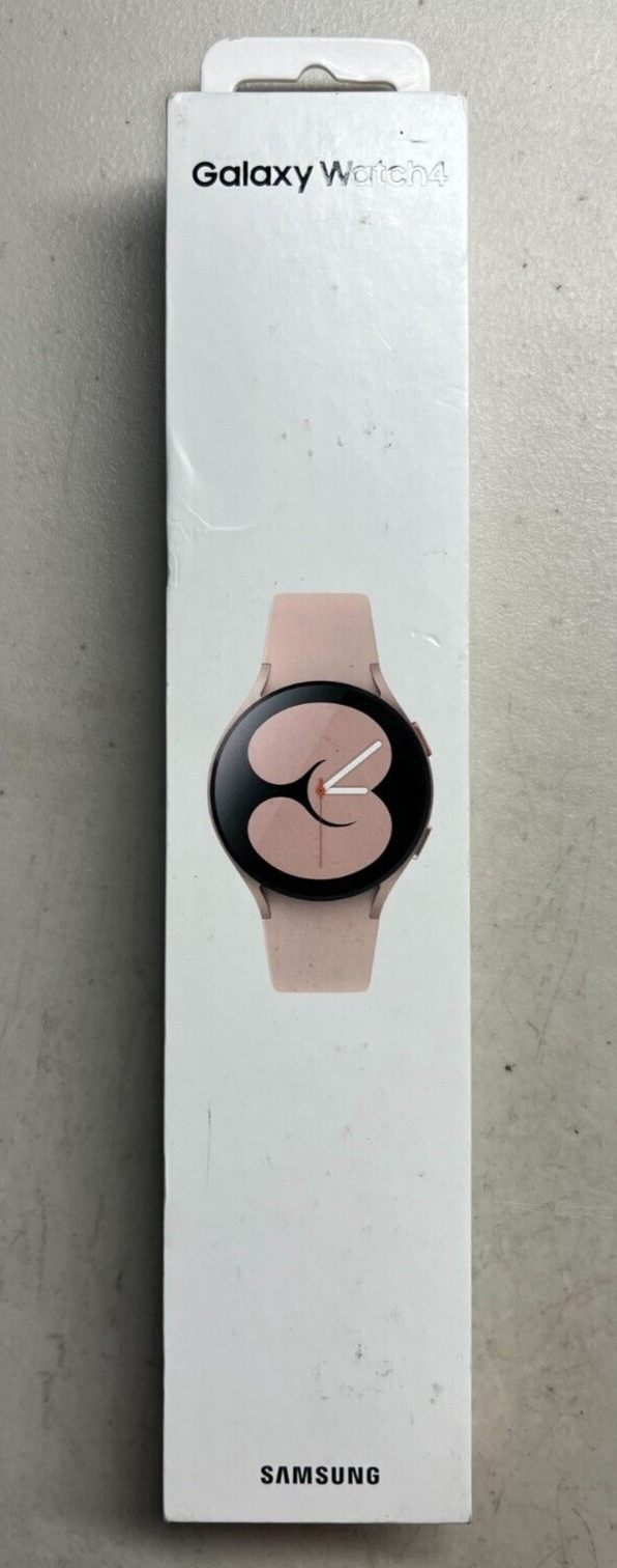 Samsung Galaxy Watch4 40mm Aluminum Case with Sport Band – Pink Gold