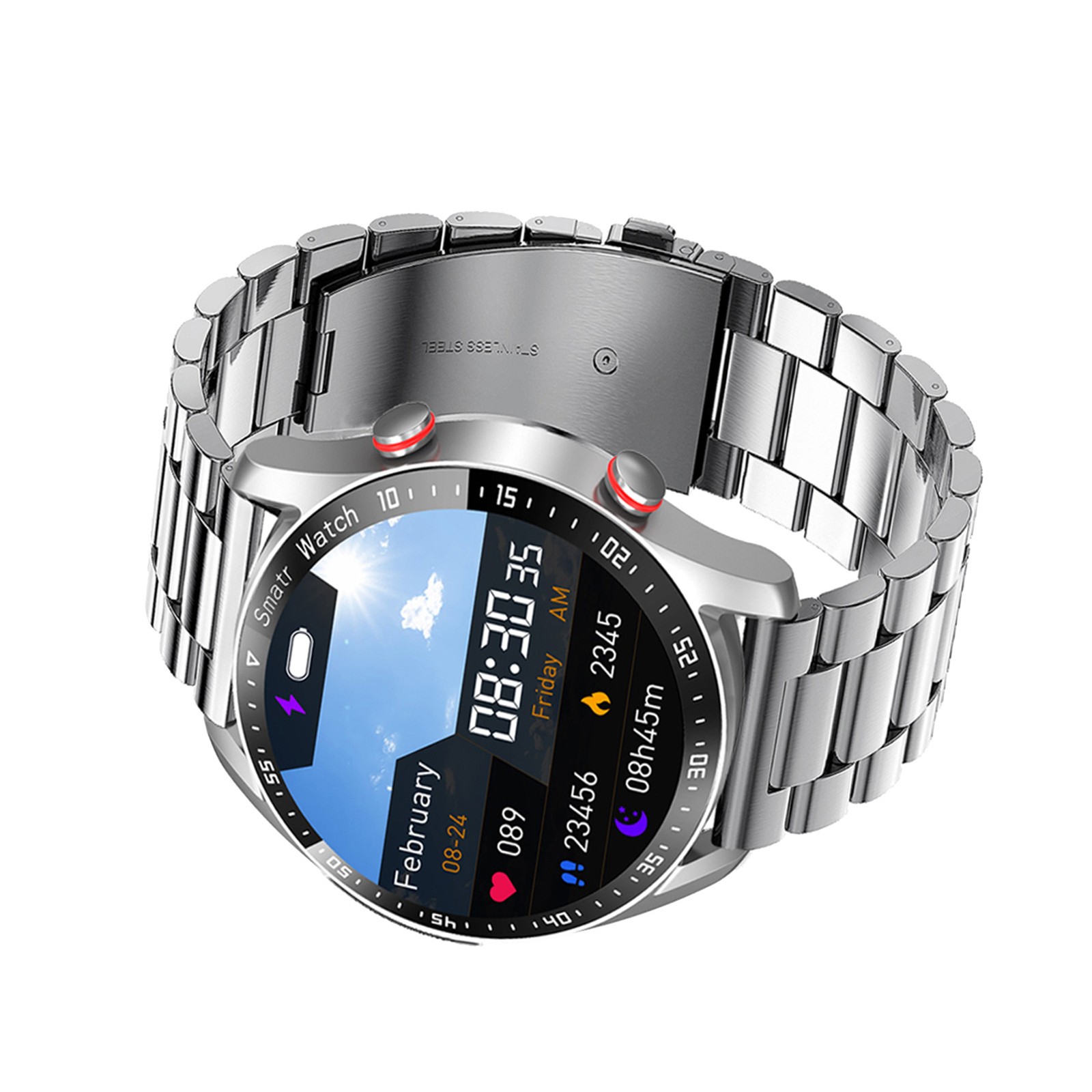 Smart Sports Watch With 1.52 Inch Screen BT Call Health Monitoring Multi-Sp RRDN