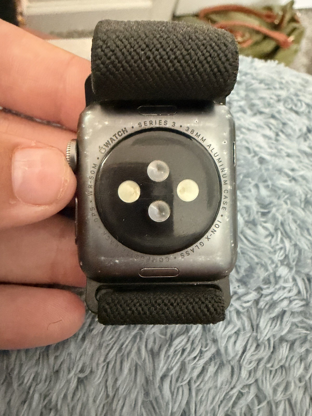 Apple Watch Series 3 A1858 (GPS) 38mm – Space Gray – Lightly Used