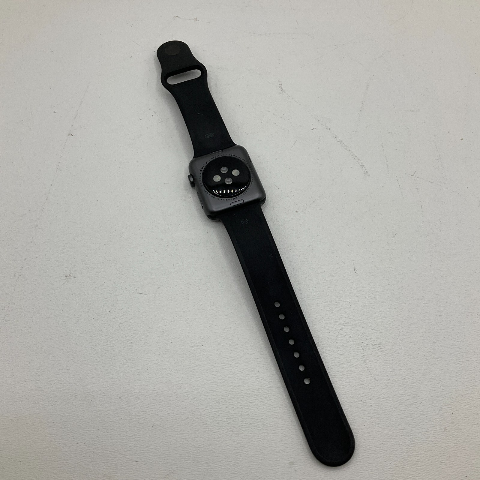 Apple Watch Series 3 GPS 42MM Blsck Aluminum Case A1859 with Strap