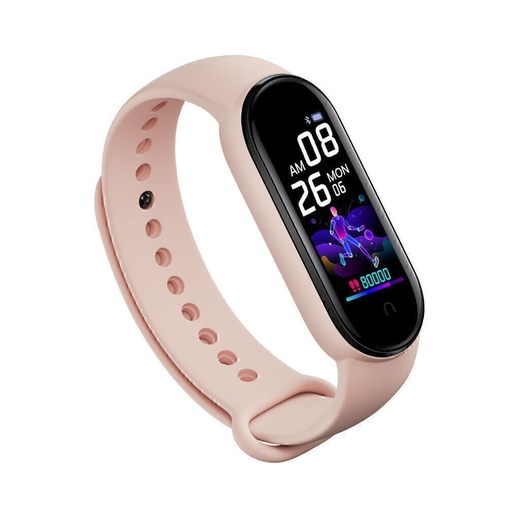 M5 Smart Watch Heart Rate Blood Pressure Monitor Sports Wristband Waterproof