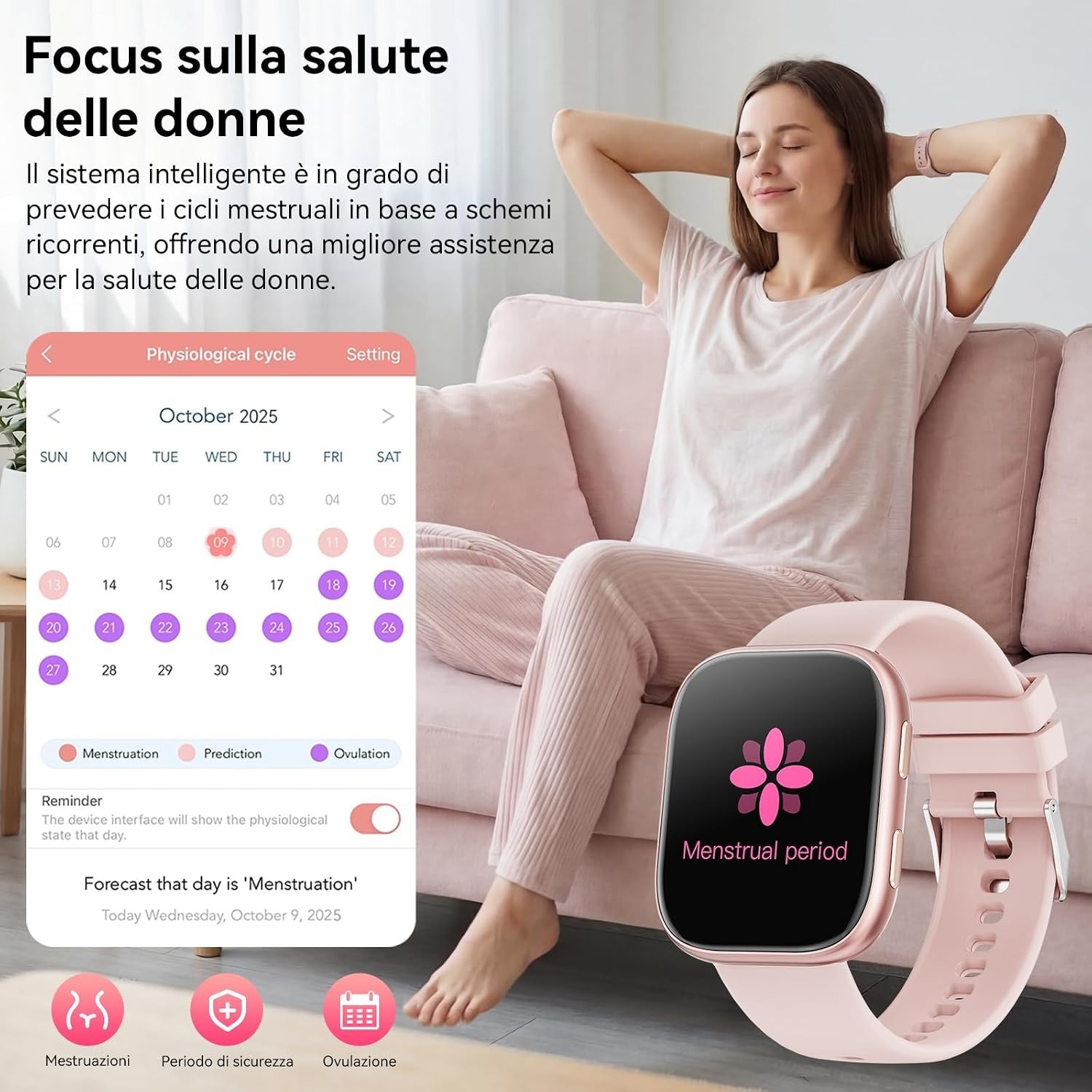 Smartwatch, 7 Straps—Perfect Gift for Women, 1.83 Inch Smartwatch Bluetooth