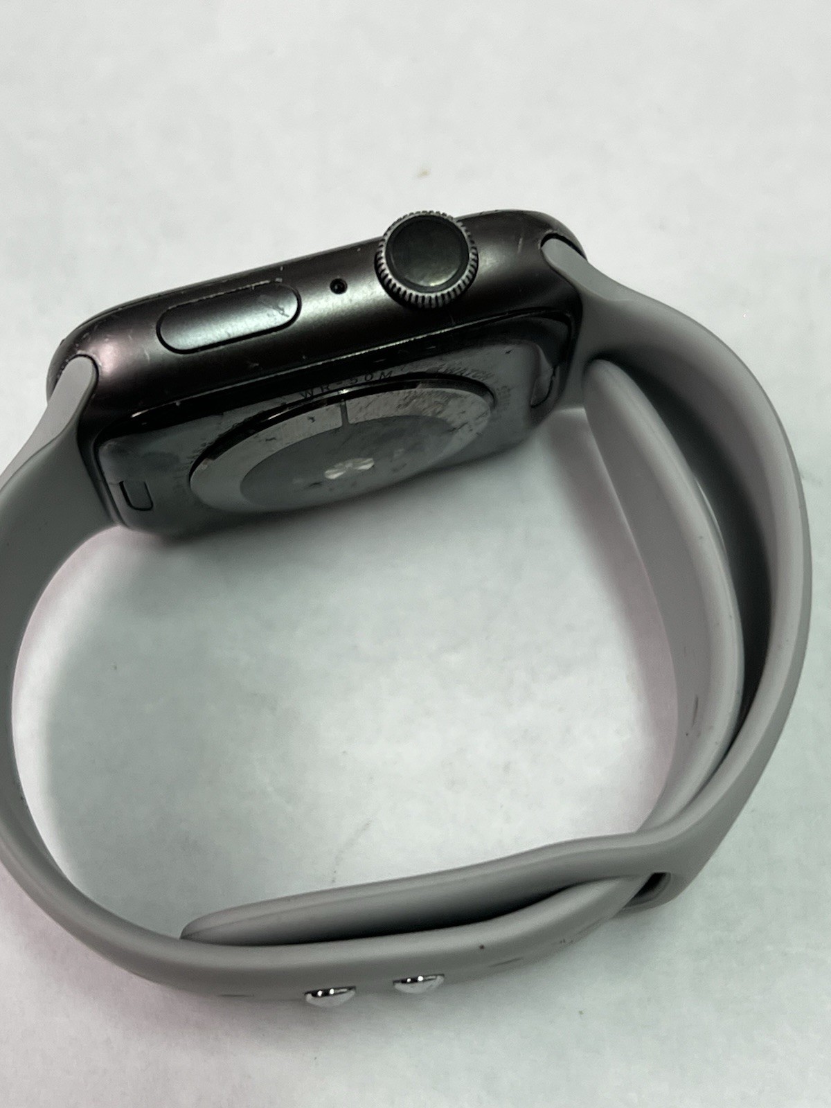 Apple Watch Series 5 44mm black Aluminum Case Sport Band GPS- scratches