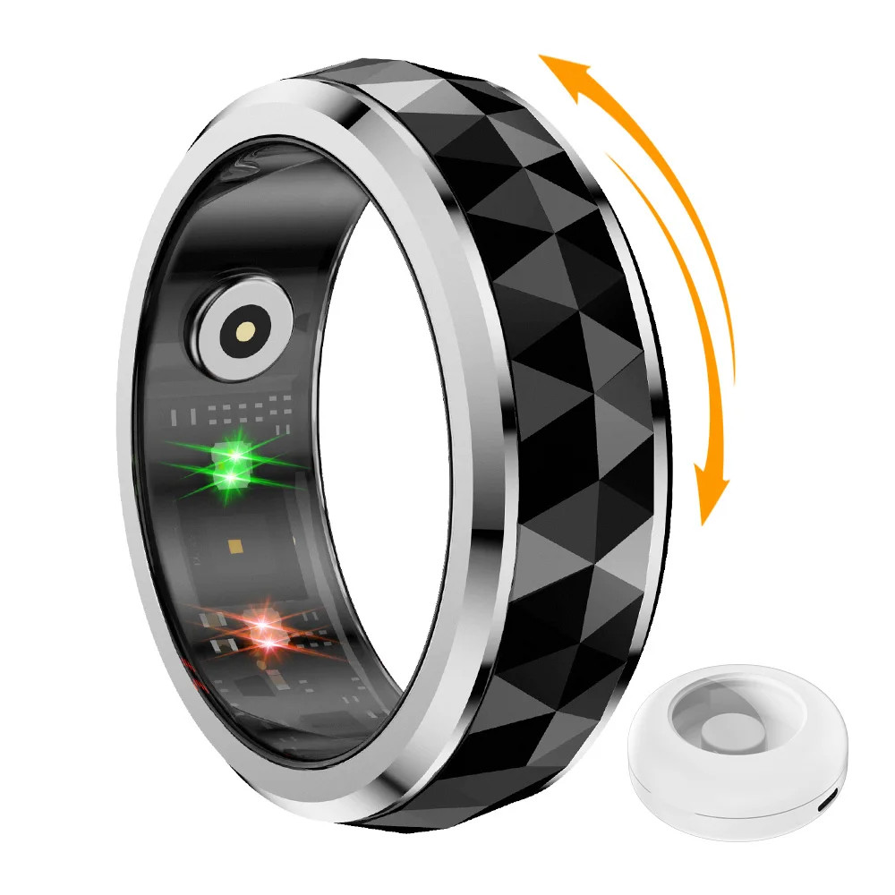 COLMI R11 Smart Ring, Fidget Spinner for Anxiety Relief Health Monitor 5ATM
