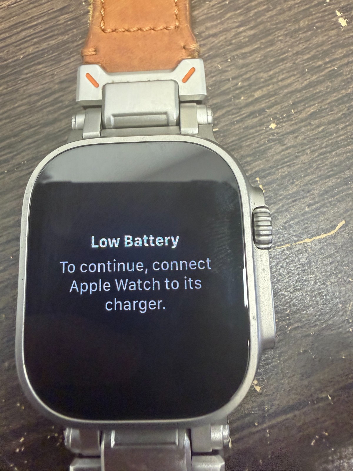 Unlocked Apple Watch Ultra 49MM Natural Titanium A2622