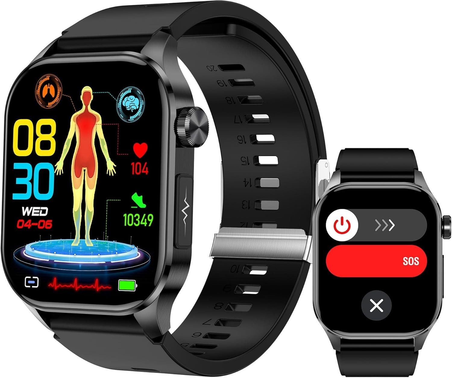 Luxury Smart Watch for Men & Women: 150 Sports Modes & Real-Time Health Tracking
