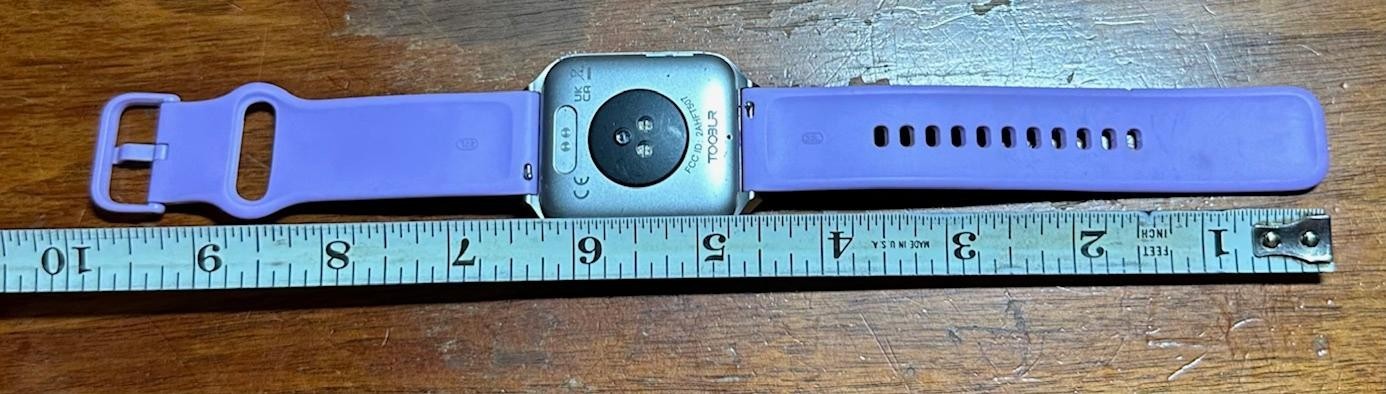 Toobur Smart Watch Fitness Tracker Built In HR/ Sleep Tracker 2AHFT507 Purple