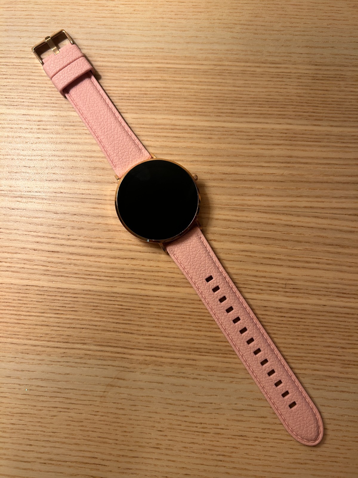 Sekoda Smart Watch for Women in Rose Gold + Pink Silicone