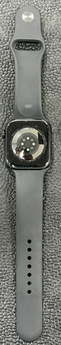 Apple Watch Series 10 – 46MM – Jet Black Aluminum Black Sport Band – (PD1118190)