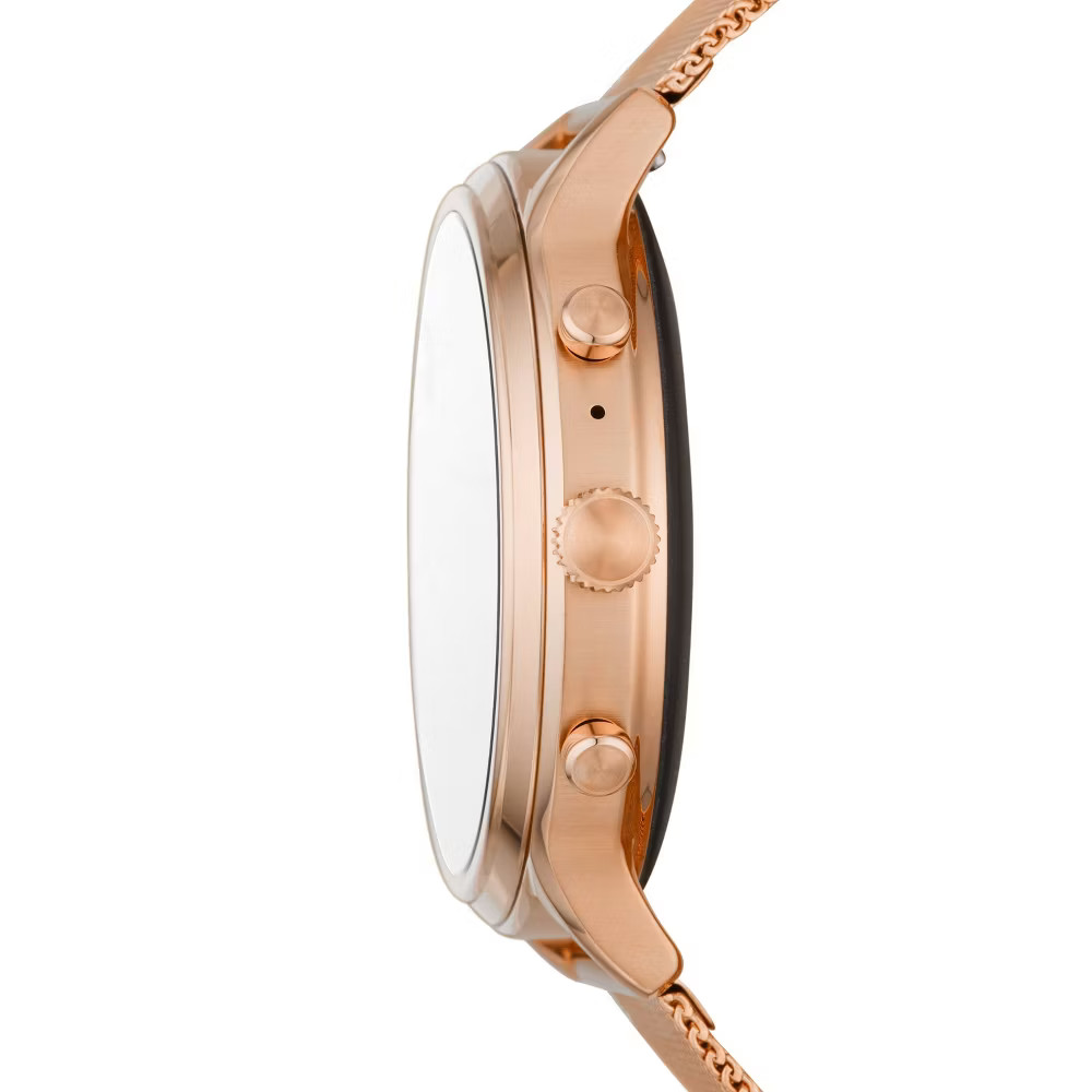 Fossil Gen 5 Smartwatch Julianna HR 44mm – Rose Gold-Tone Stainless Steel