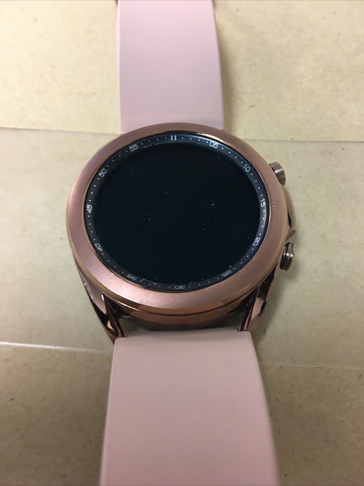 Samsung Galaxy Watch3 SM-R850 41mm Stainless Steel Case with Pink Strap