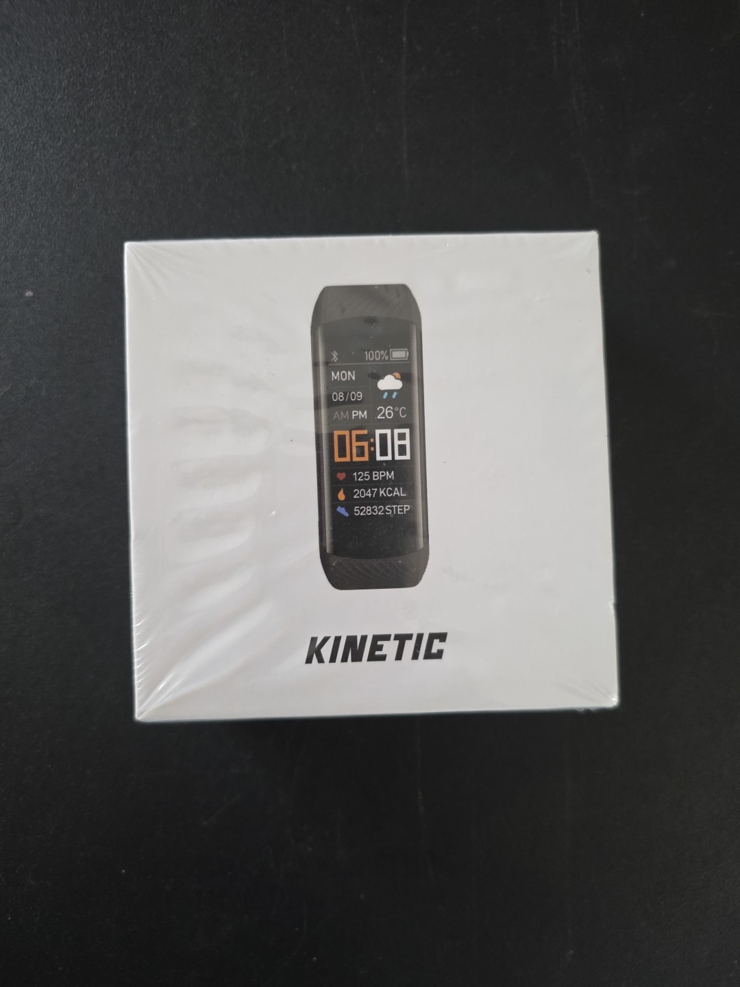 New Open Box Kinetic Pro Smartwatch Fitness Tracker Watch For Android and iOS