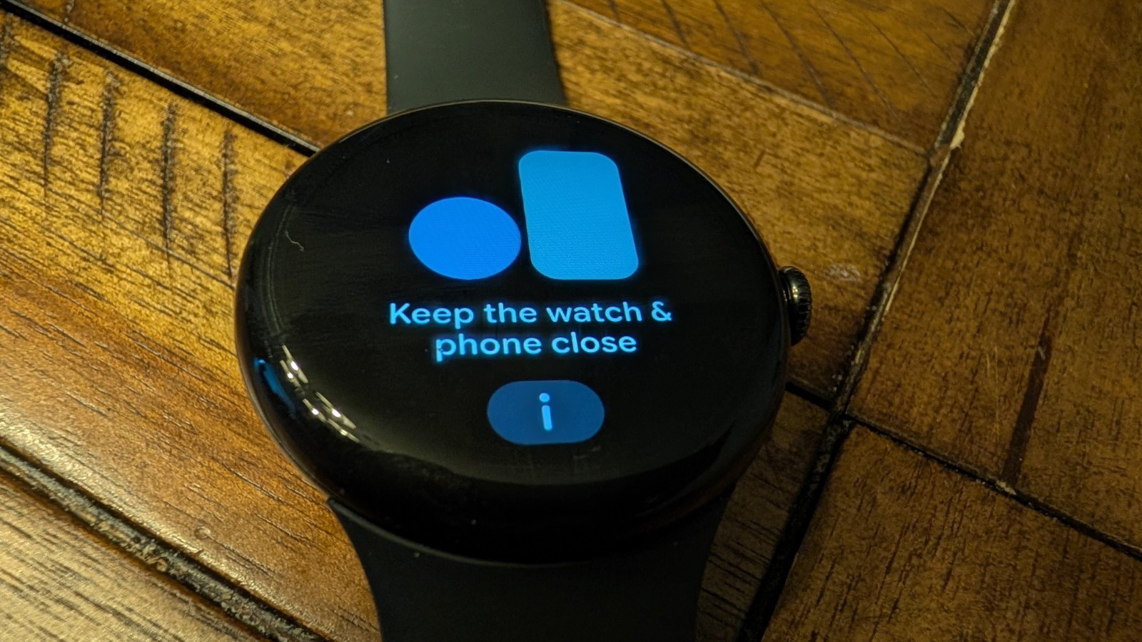 Google Pixel Watch 3 45mm Wi-Fi Smartwatch Matte Black Obsidian Box Clean