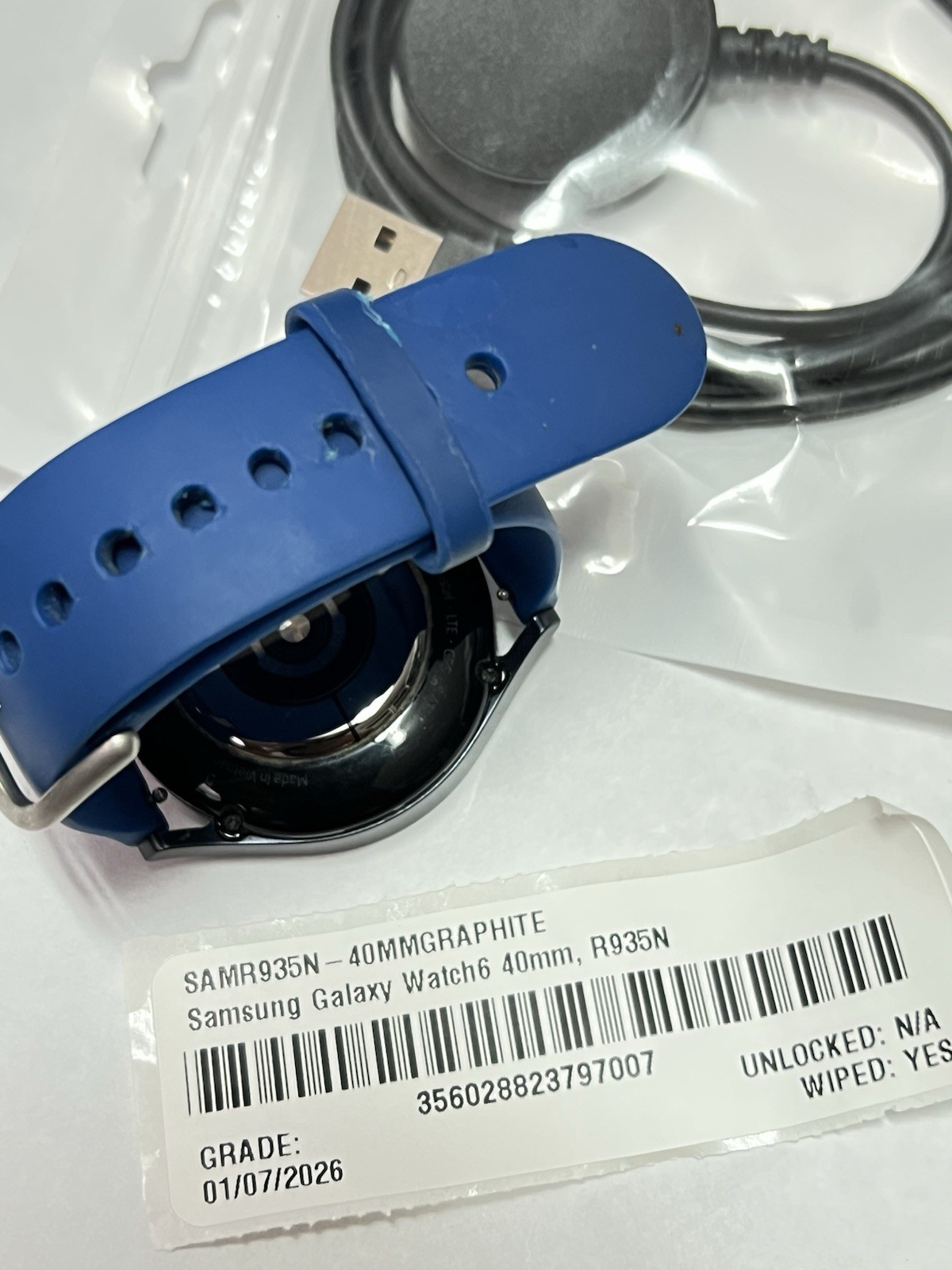 Samsung Galaxy Watch6 SM-R935 40mm Aluminum Case with Sport Band…