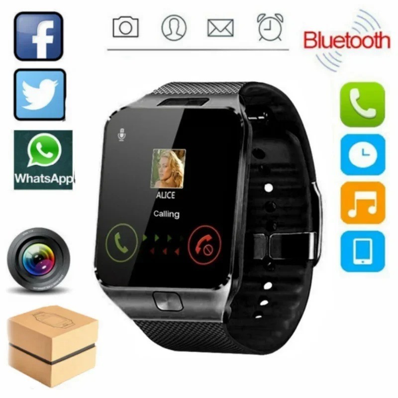 XIAOMI Bluetooth Smart Watch Camera Waterproof Phone Mate Android Samsung iPhone