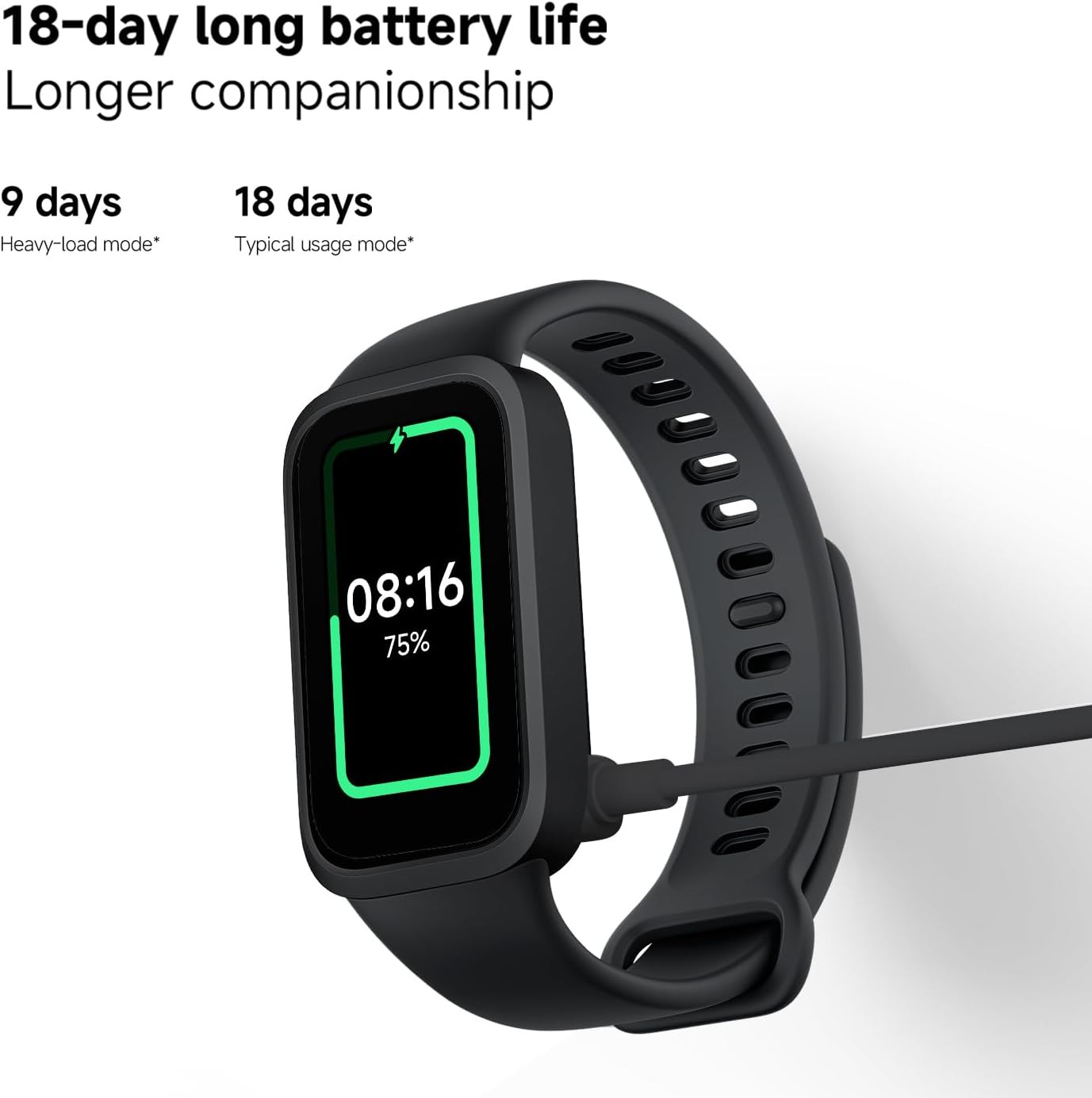 Smart Band 9 Active Global Version, 1.47” 60Hz Display, 18-Day Battery, 5ATM Wa