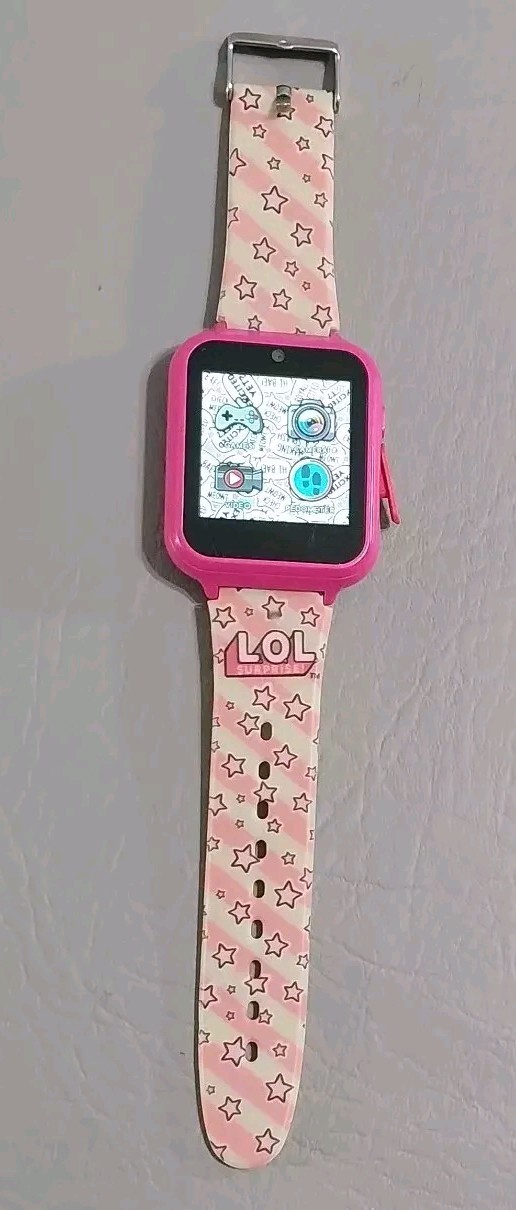 LOL Surprise Interactive Smart Watch Camera Game Band Clip Kids PINK L.O.L.