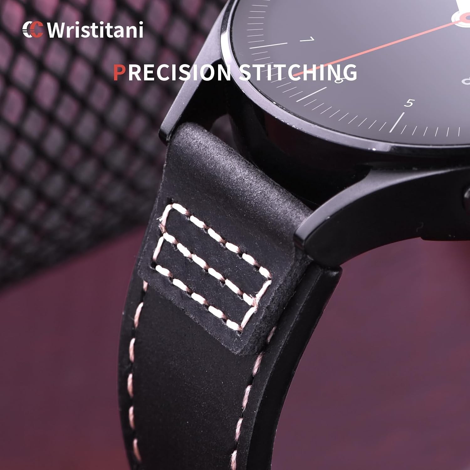 Leather Band for Samsung Galaxy Watch Ultra 47mm 46mm 45mm 44mm 43mm 42mm 40mm