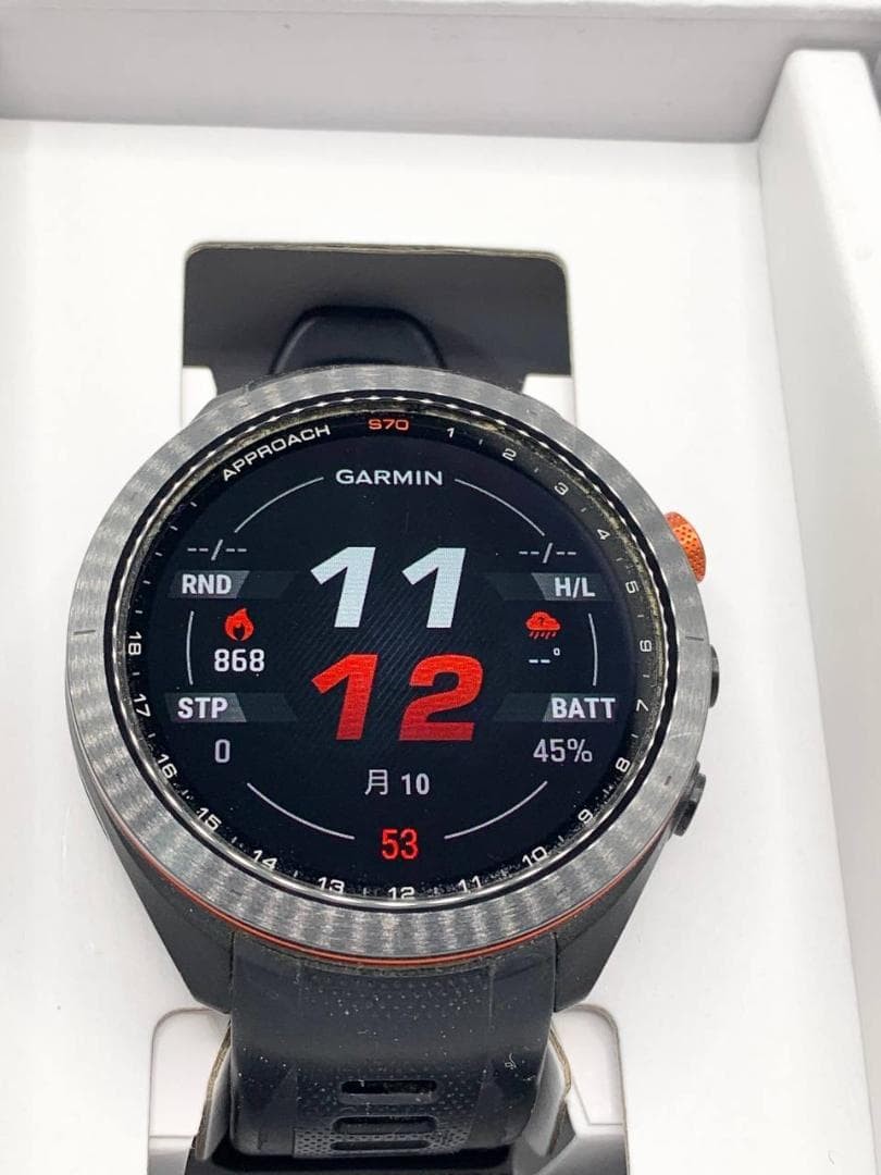 GARMIN Approach S70 Smartwatch GPS Pre-Owned Golf GPS Watch Golf Outdoor
