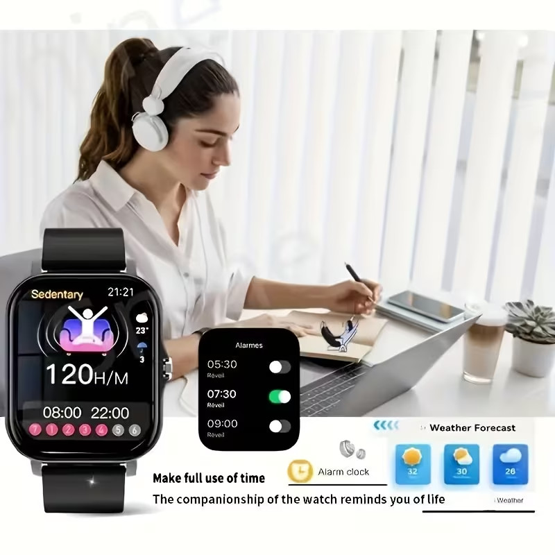 FAST SHIPPING Android/iPhone SmartWatch, Wireless Calling, Message Notification