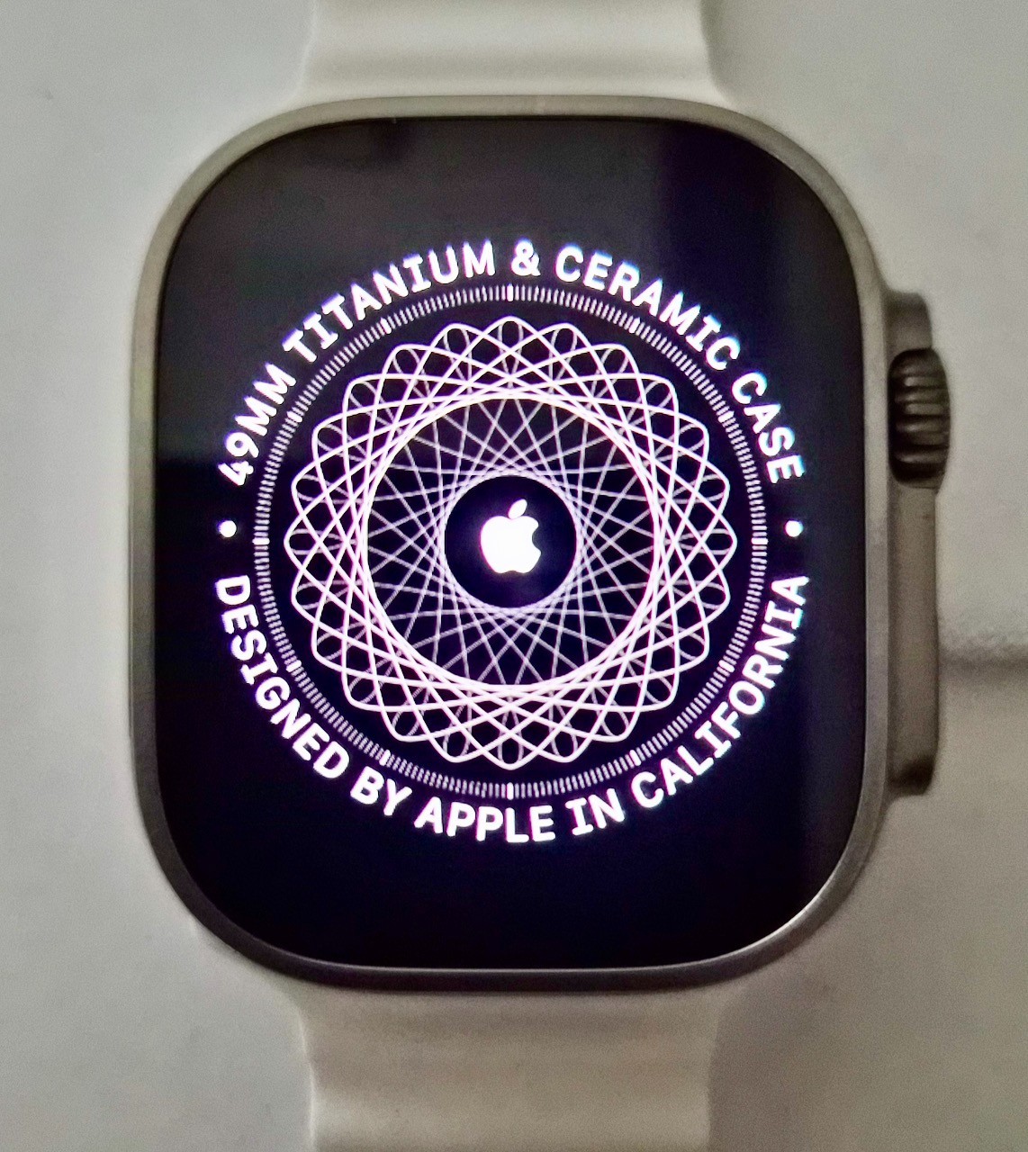 Apple Watch Ultra 2 (GPS + LTE) 49MM Titanium Case White Ocean Band – #4