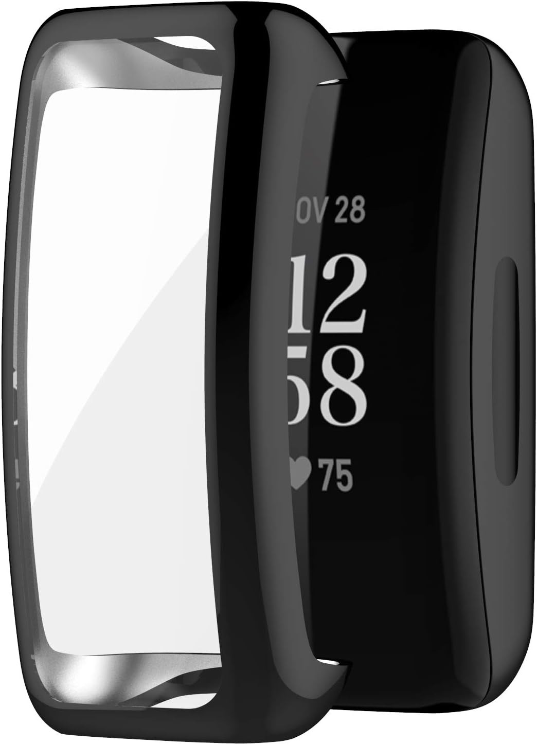 Screen Protector Case for Fitbit Inspire 3 40mm Full Protective Cover