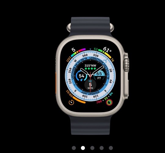 ✨ Brand New Apple Watch Ultra 49mm Titanium Case With Midnight Ocean Band ✨