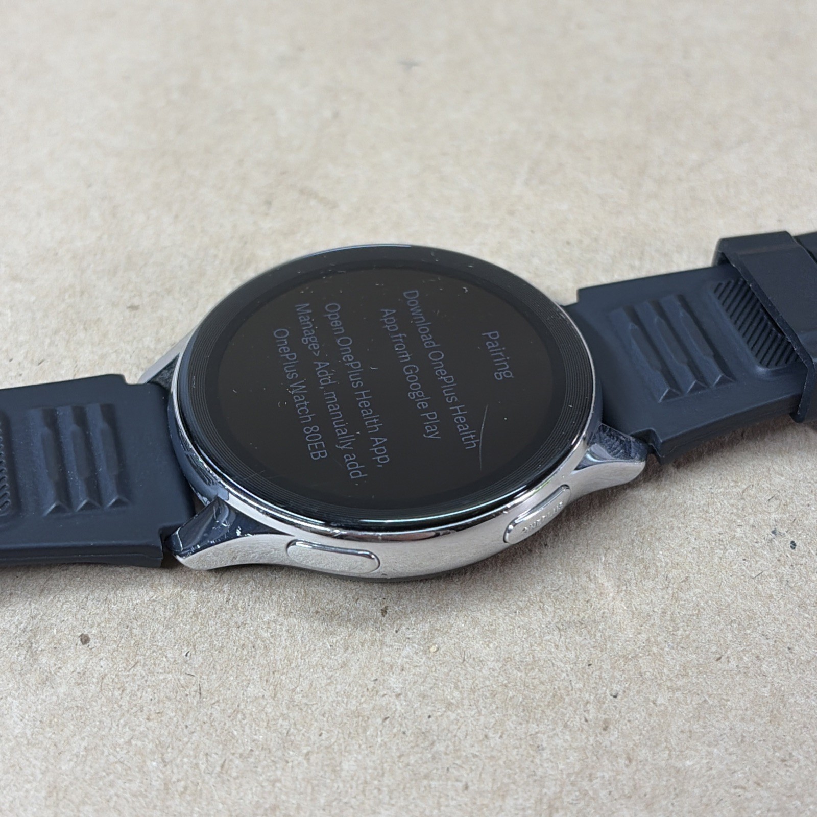 OnePlus Smart Watch W301GB 46mm 1st Generation Powers On Untested