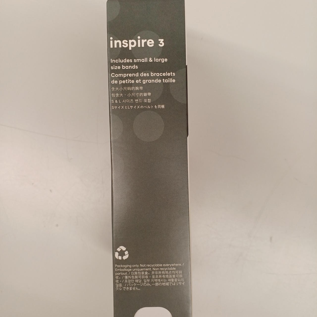 Fitbit Inspire 3 Smartwatch Fitness Tracker Activity Monitor Black