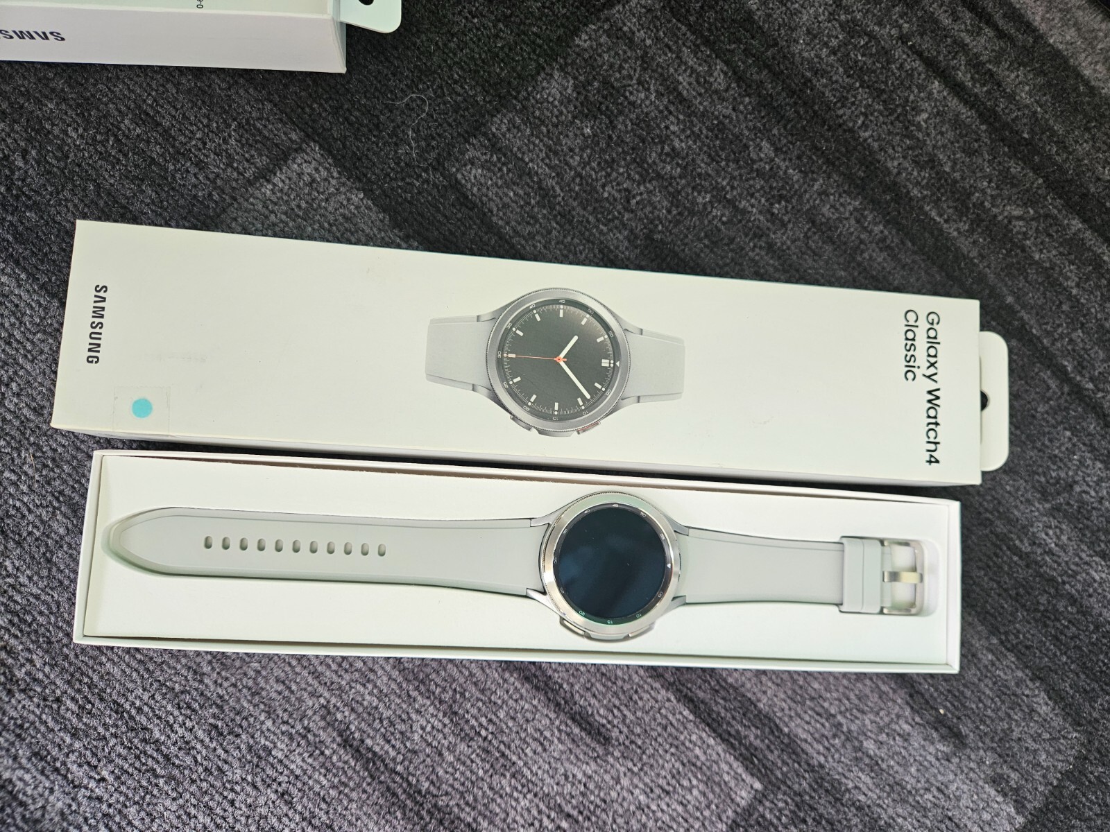 Samsung Galaxy Watch4 Classic SM-R890 46mm Stainless Steel Case with Ridge-Sport