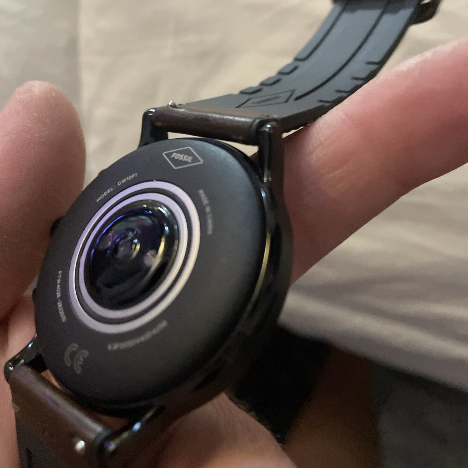Fossil Smartwatch Carlyle HR 4258 Gen 5 Black/Brown – Open Box
