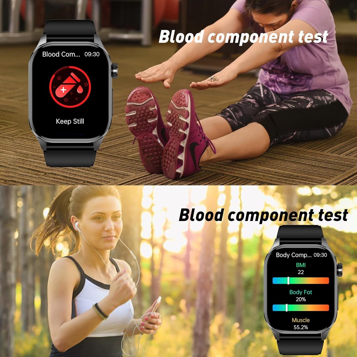Luxury Smart Watch for Men & Women: 150 Sports Modes & Real-Time Health Tracking