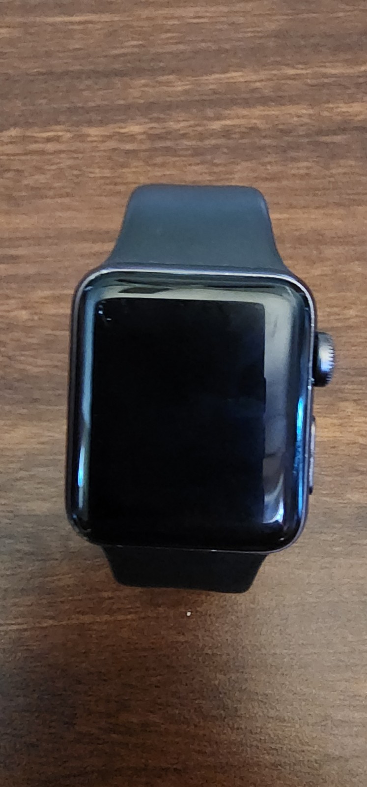 APPLE WATCH SERIES 3 38MM ALUMINUM ION-X GLASS COMPOSITE BACK GPS WR-50M L$$K