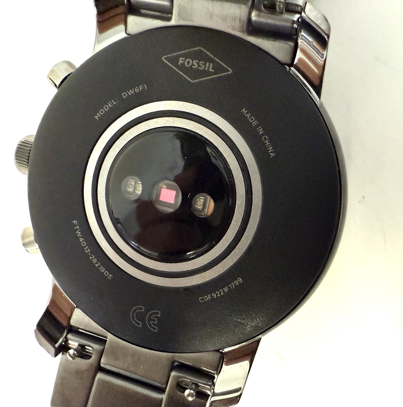 Fossil – Gen 4 Explorist HR Smartwatch Gunmetal Gray Stainless Steel – FTW4012