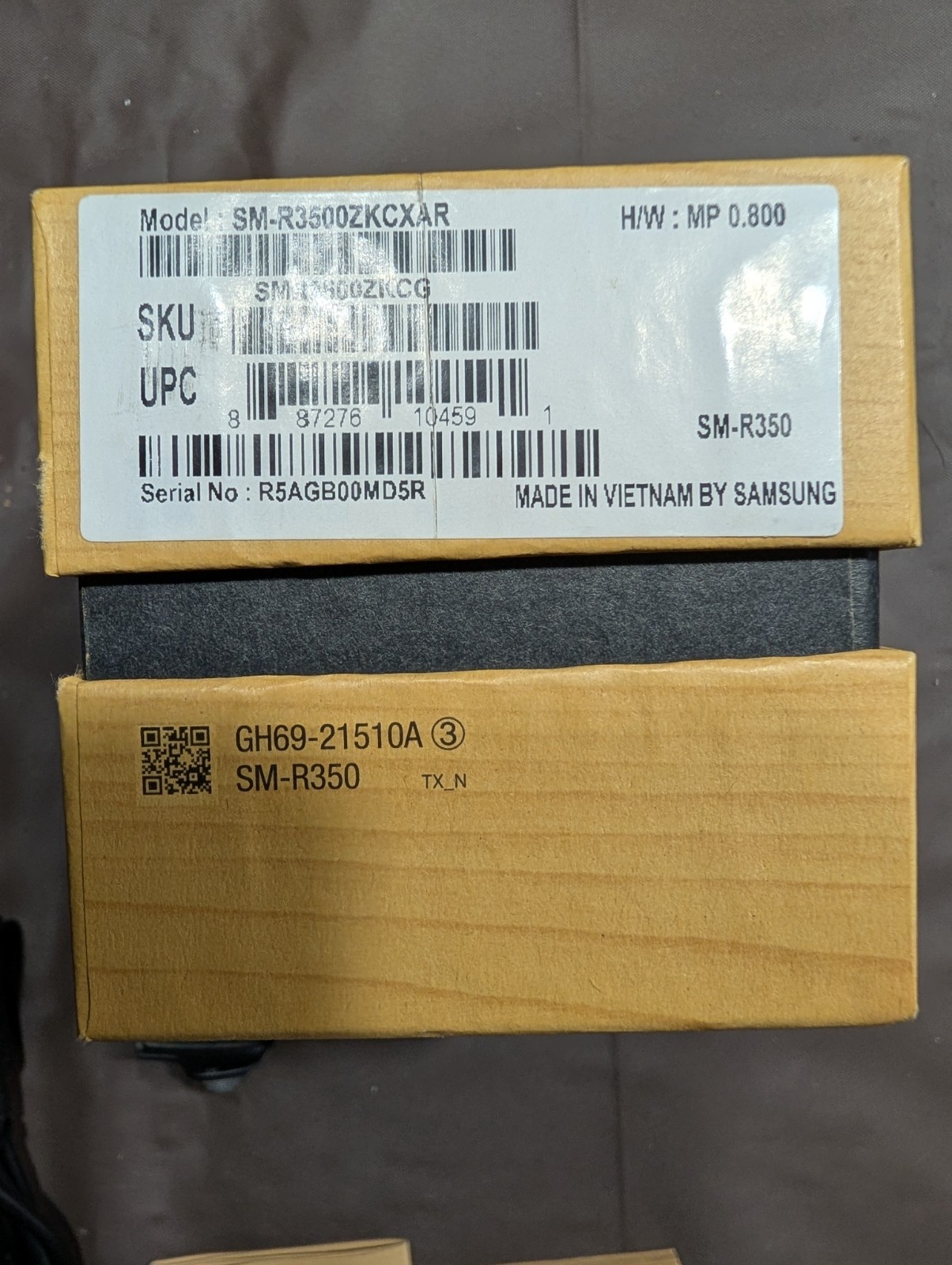 Samsung Gear Fit SM-R3500ZKCXAR Fitness Band