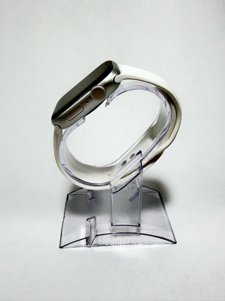 Apple Watch SE 2nd Gen 44mm GPS Silver Aluminum White Band