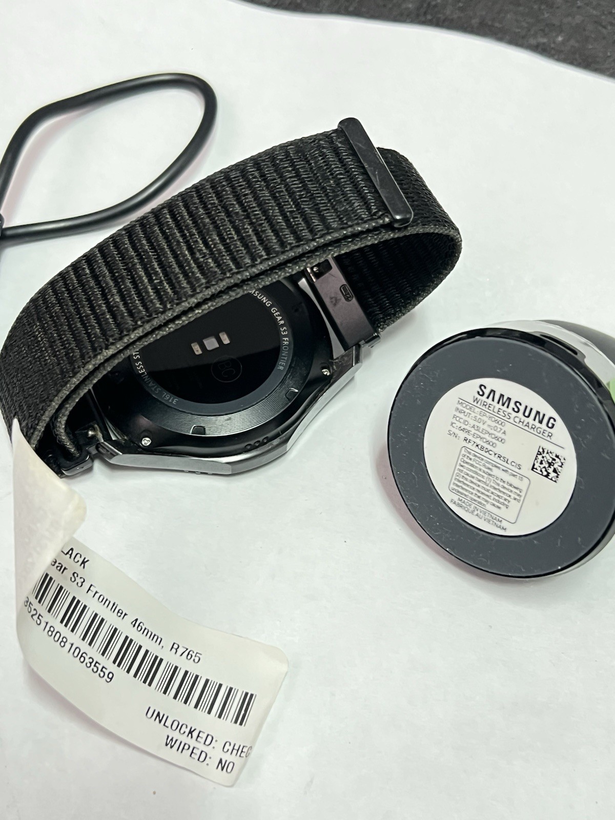 Samsung Gear S3 Frontier 46mm SM-R765 LTE Smartwatch – Black